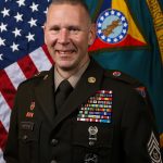 <p style="text-align: center;">CSM Ryan Hofstad<br>
Garrison Command Sergeant Major</p>